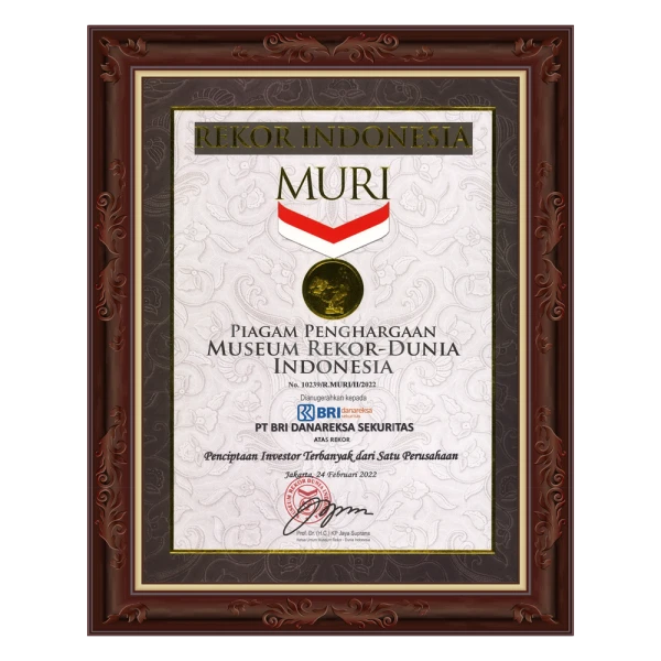 Rekor Penciptaan Investor Terbanyak dari Satu Perusahaan