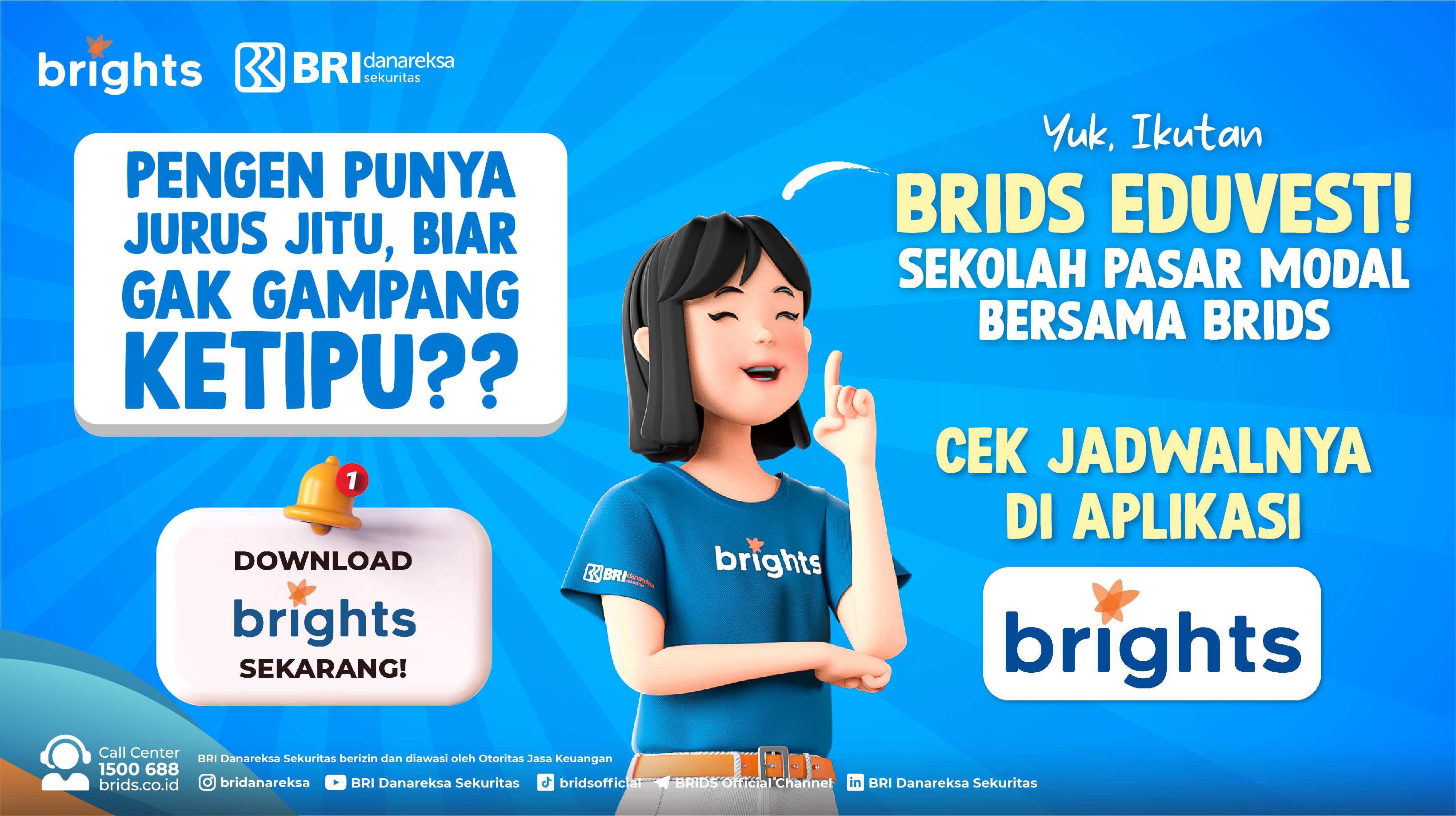 Jangan Sampai Lewatkan Kesempatan Mengikuti Sekolah Pasar Modal BRIDS ...