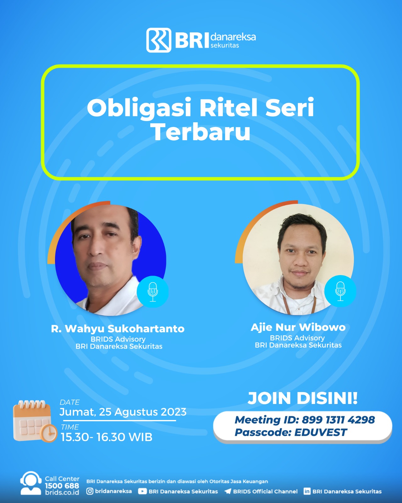 Obligasi Ritel Seri Terbaru (25 Agustus 2023)