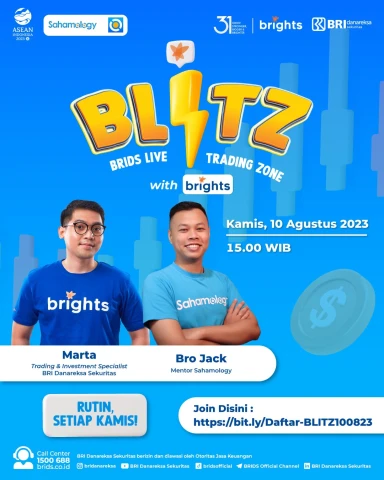 BLITZ - BRIDS Live Trading Zone 10 Agustus 2023