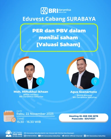 PER Dan PBV Dalam Menilai Saham [Valuasi Saham]