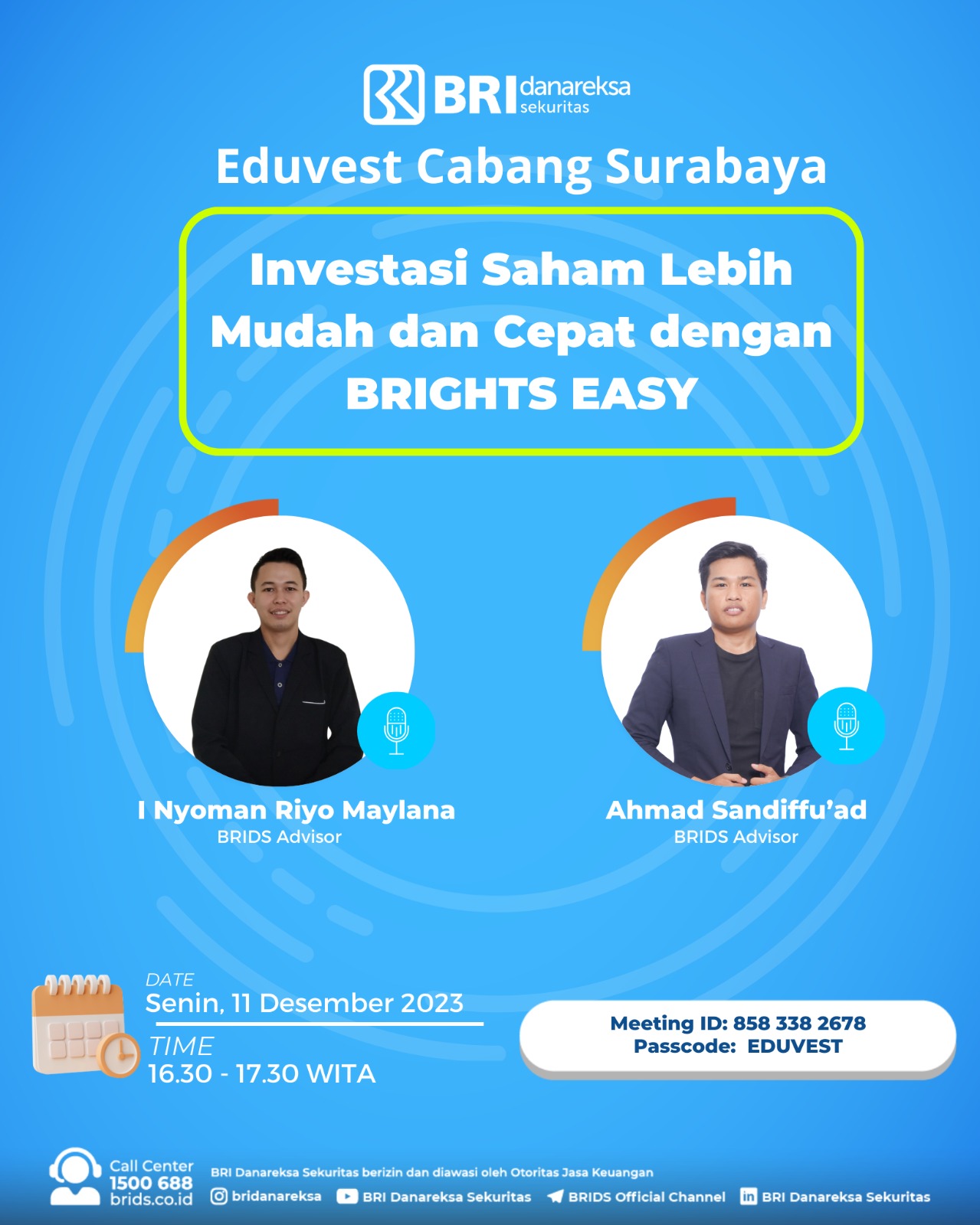 Investasi Saham Lebih Mudah Dan Cepat Dengan BRIGHTS EASY