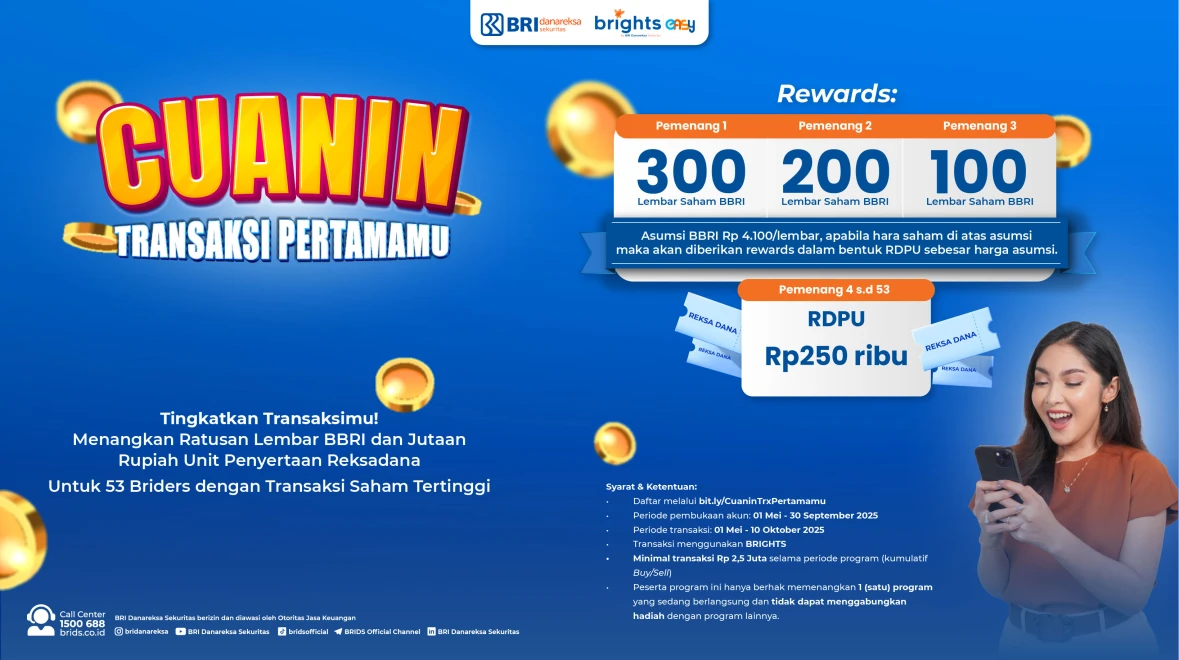 🔥 CUANIN TRANSAKSI PERTAMAMU! 🔥