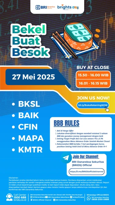BEKAL BUAT BESOK 27 MEI 2025