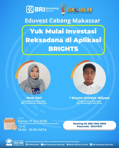 Yuk Mulai iIvestasi Reksadana di Aplikasi BRIGHTS