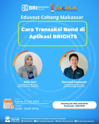 Cara transaksi Bond di Aplikasi BRIGHTS