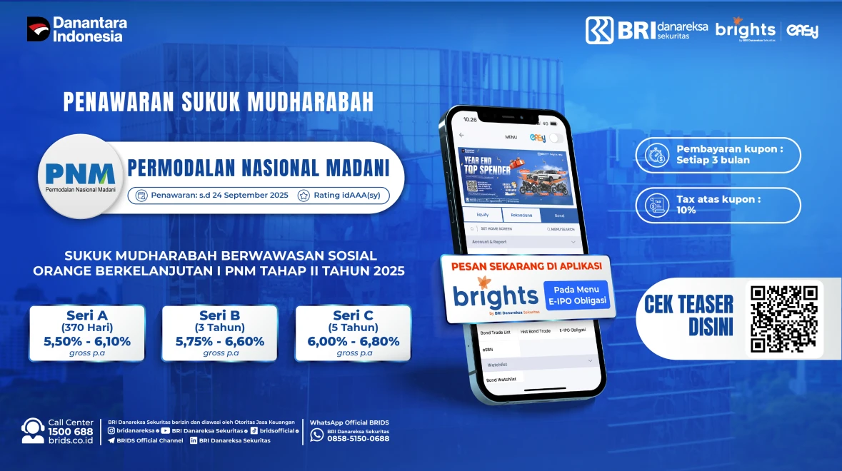 Penawaran Sukuk Mudharabah: PNM Permodalan Nasional Madani