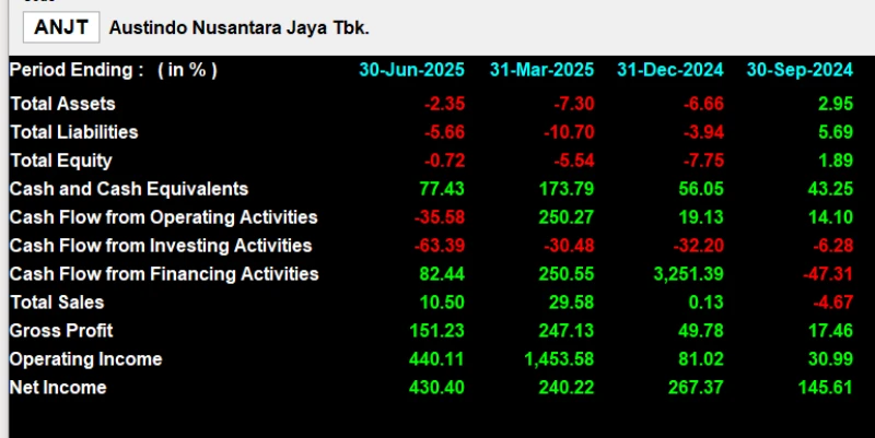ANJT - Analisis Fundamental