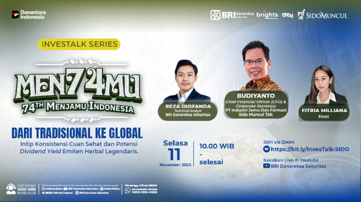 INVESTALK SERIES x PT Industri Jamu Dan Sido Muncul Tbk (SIDO)