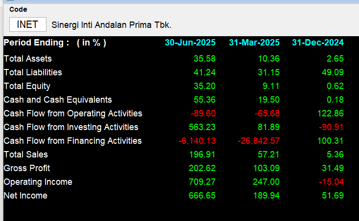 INET - Analisis Fundamental