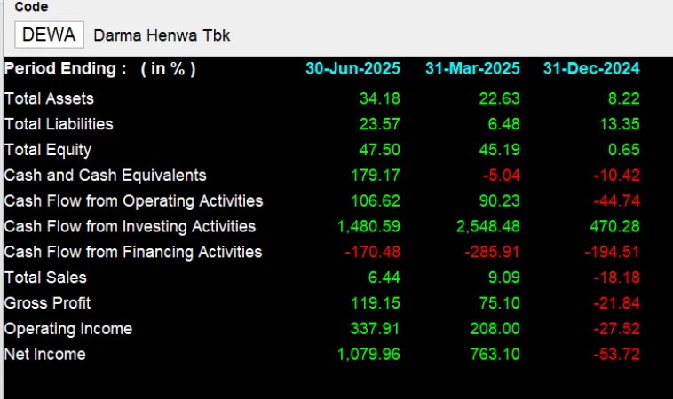 DEWA - Analisis Fundamental
