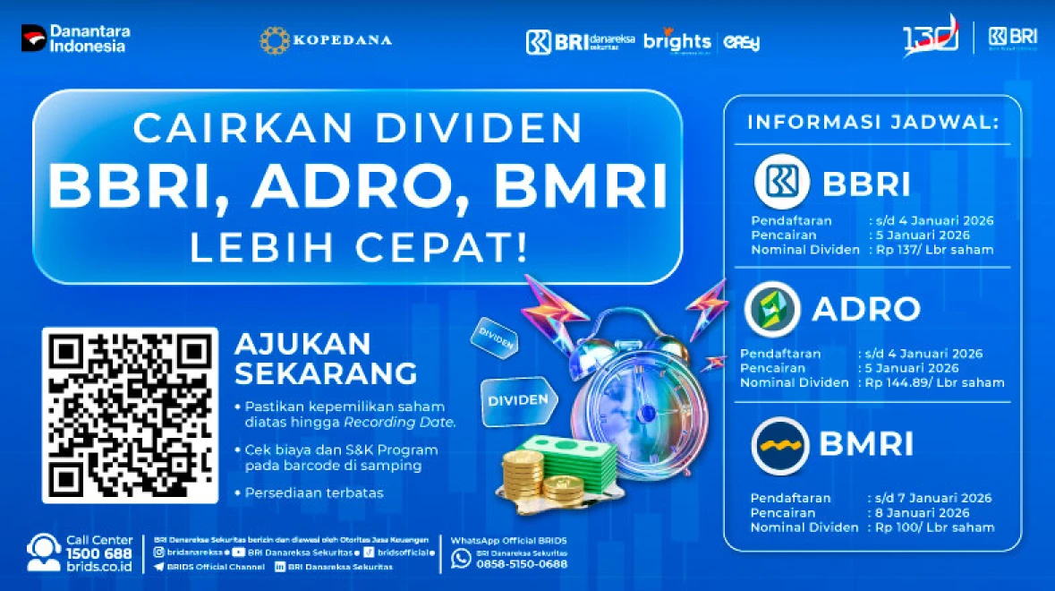 📢 DIVIDEN LEBIH CEPAT, CUAN DATANG DULUAN! 💸
