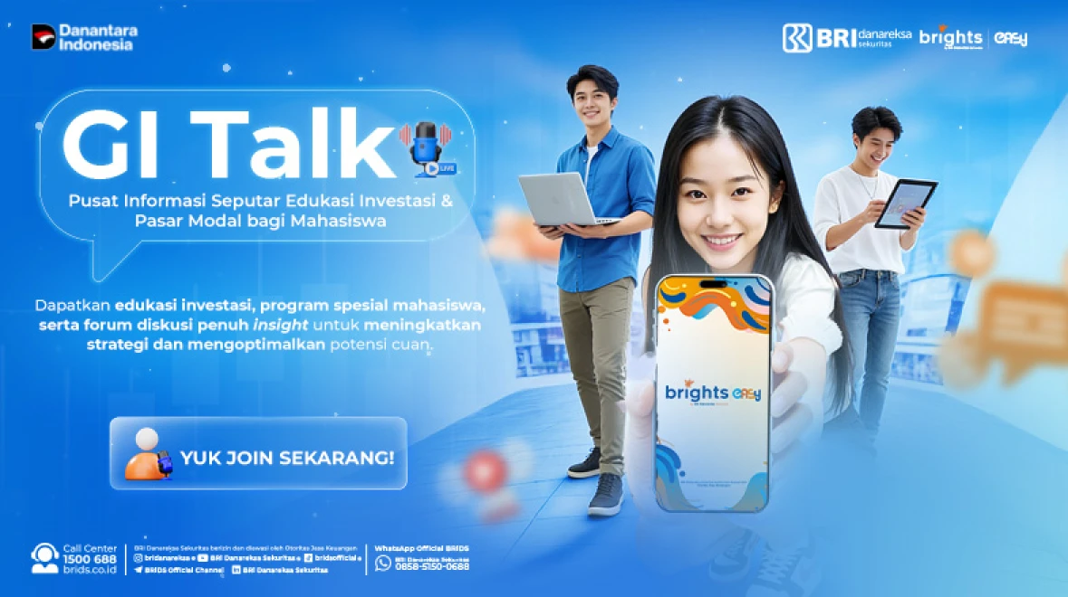 🎙️ GI TALK "Pusat Informasi Edukasi Investasi & Pasar Modal untuk Mahasiswa"