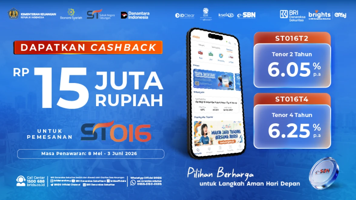 INVESTASI AMAN & MENGUNTUNGKAN HADIR KEMBALI! 