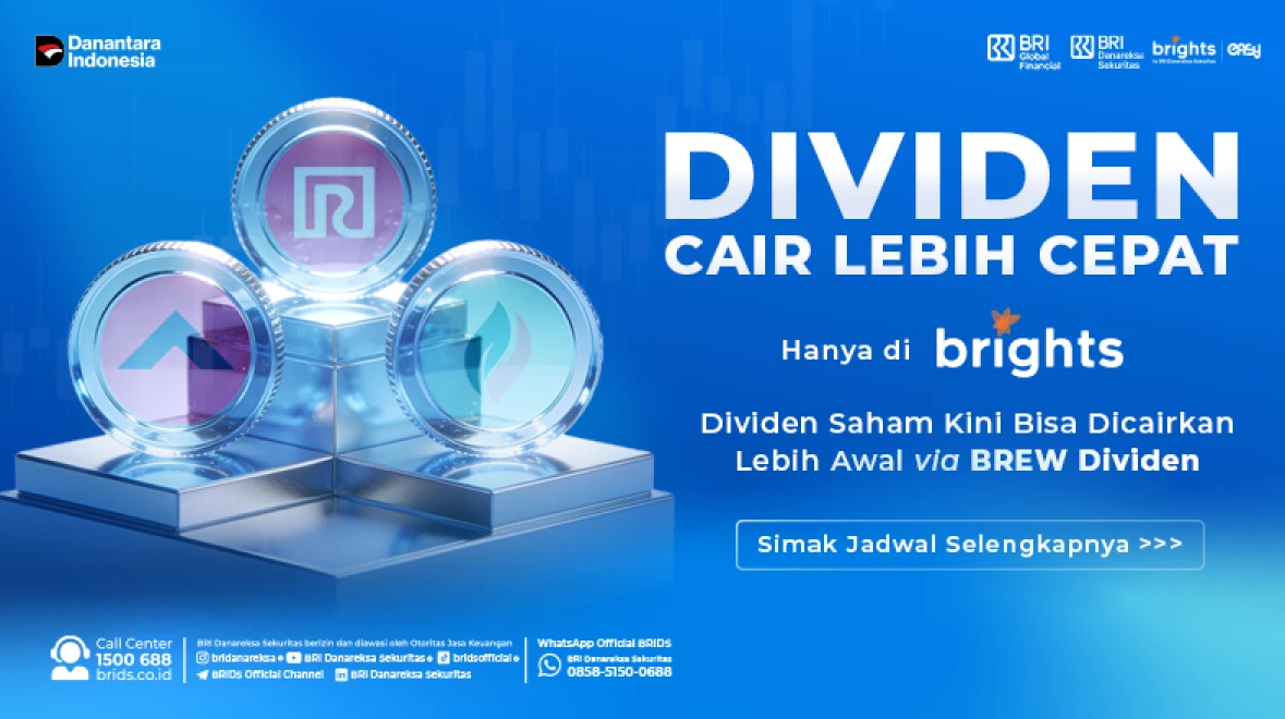 DIVIDEN CAIR LEBIH CEPAT? Bisa di BRIGHTS!