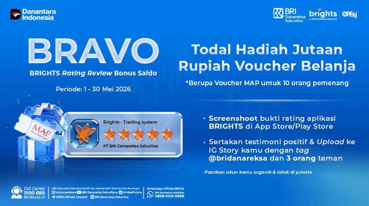 BRAVO – BRIGHTS Rating Review Bonus Saldo