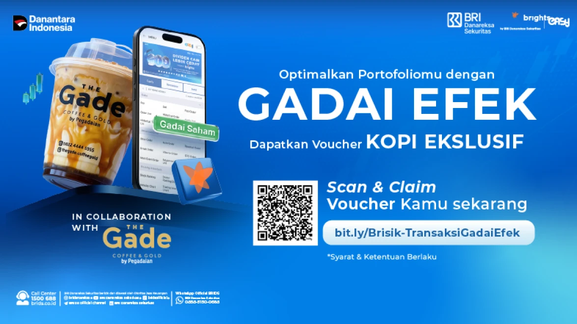 Transaksi Gadai Efek Sekarang, Nikmati Voucher Kopi Eksklusif!