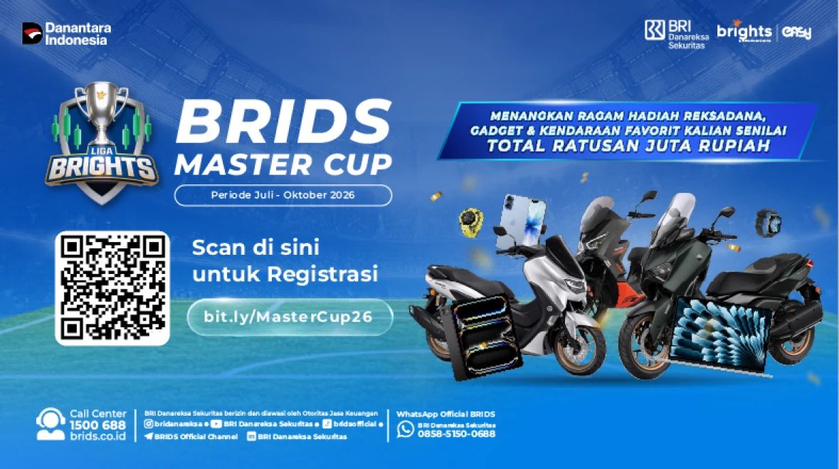 BRIDS MASTER CUP 2026 RESMI DIMULAI!